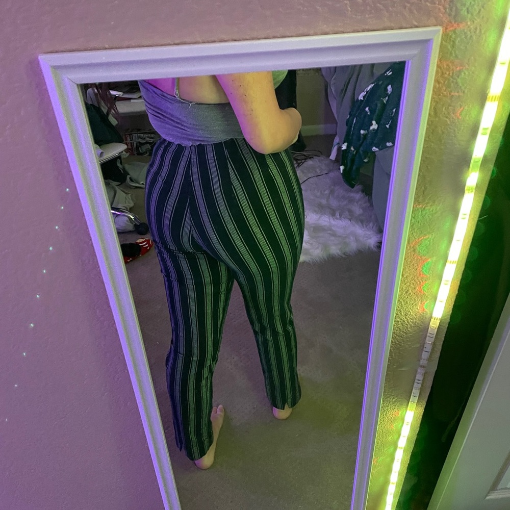 brandy melville striped pants